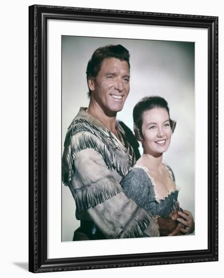 Le Disciple du Diable THE DEVIL'S DISCIPLE by Guy Hamilton with Burt Lancaster and Janette Scott, 1-null-Framed Photo