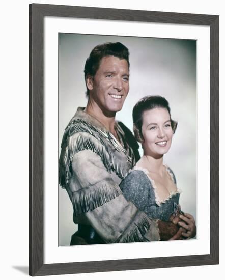 Le Disciple du Diable THE DEVIL'S DISCIPLE by Guy Hamilton with Burt Lancaster and Janette Scott, 1-null-Framed Photo