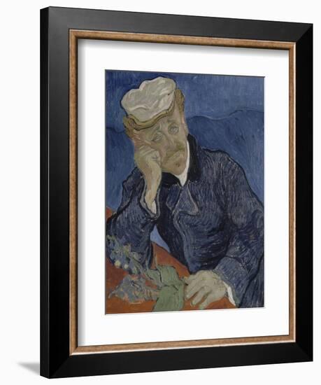 Le Docteur Paul Gachet (1828-1909)-Vincent van Gogh-Framed Giclee Print