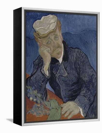 Le Docteur Paul Gachet (1828-1909)-Vincent van Gogh-Framed Premier Image Canvas