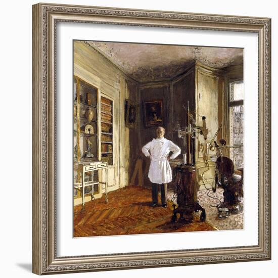 Le docteur Viau dans son cabinet-Edouard Vuillard-Framed Giclee Print