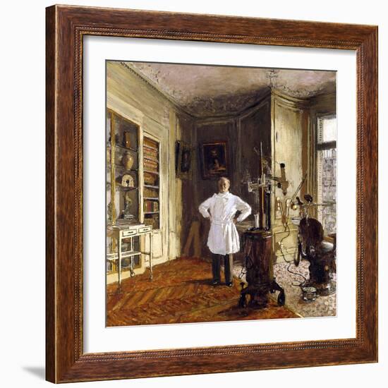 Le docteur Viau dans son cabinet-Edouard Vuillard-Framed Giclee Print