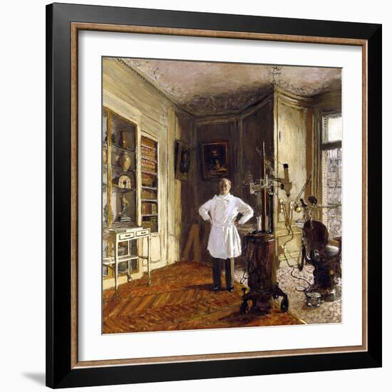 Le docteur Viau dans son cabinet-Edouard Vuillard-Framed Giclee Print