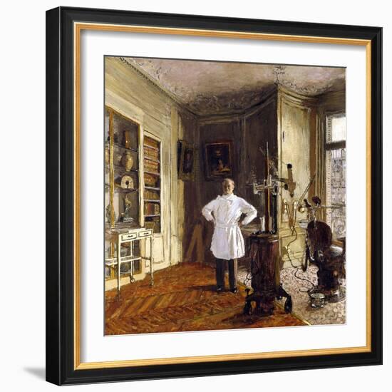 Le docteur Viau dans son cabinet-Edouard Vuillard-Framed Giclee Print