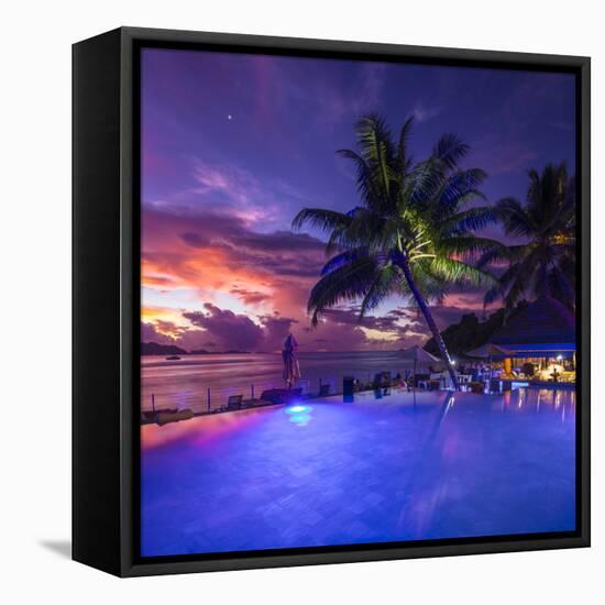 Le Domaine De L'Orangeraie Hotel, La Digue, Seychelles-Jon Arnold-Framed Premier Image Canvas