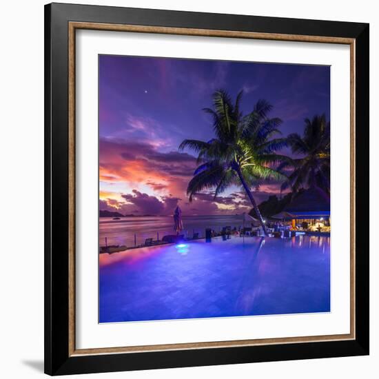 Le Domaine De L'Orangeraie Hotel, La Digue, Seychelles-Jon Arnold-Framed Photographic Print