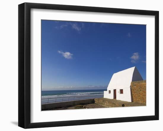 Le Don Hilton or St. Peter's Guardhouse, St. Ouens Bay, Jersey, Channel Islands, United Kingdom-Neale Clarke-Framed Photographic Print