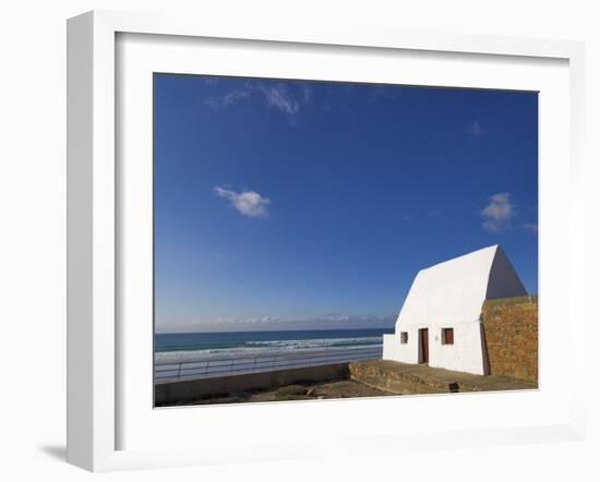 Le Don Hilton or St. Peter's Guardhouse, St. Ouens Bay, Jersey, Channel Islands, United Kingdom-Neale Clarke-Framed Photographic Print