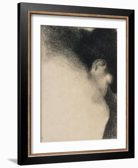 Le Dormeur-Georges Seurat-Framed Giclee Print