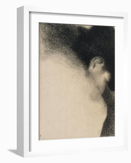 Le Dormeur-Georges Seurat-Framed Giclee Print