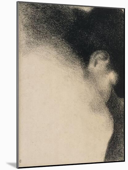 Le Dormeur-Georges Seurat-Mounted Giclee Print