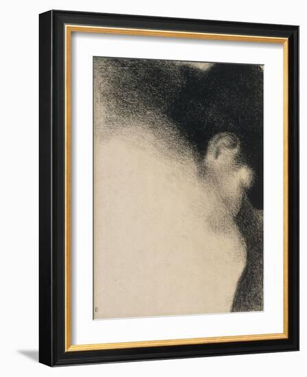 Le Dormeur-Georges Seurat-Framed Giclee Print