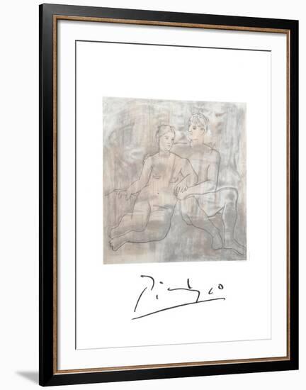 Le Entretien-Pablo Picasso-Framed Collectable Print