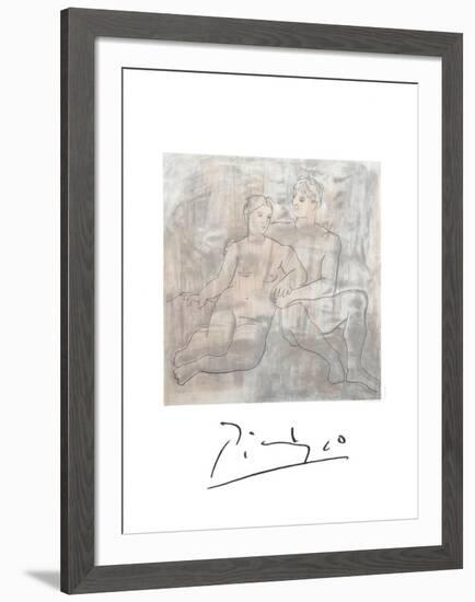 Le Entretien-Pablo Picasso-Framed Collectable Print