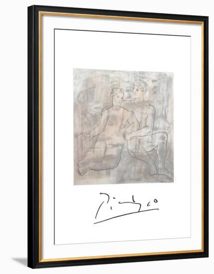 Le Entretien-Pablo Picasso-Framed Collectable Print