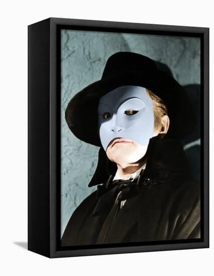 Le Fantome by l'Opera THE PHANTOM OF THE OPERA by Arthur Lubin with Claude Rains, 1943 (photo)-null-Framed Stretched Canvas