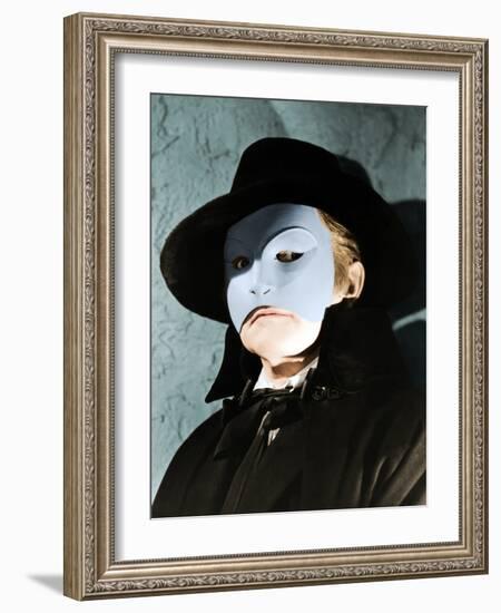 Le Fantome by l'Opera THE PHANTOM OF THE OPERA by Arthur Lubin with Claude Rains, 1943 (photo)-null-Framed Photo