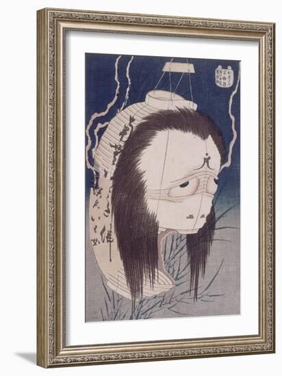 Le fantôme d'Oiwa-Katsushika Hokusai-Framed Giclee Print