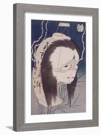 Le fantôme d'Oiwa-Katsushika Hokusai-Framed Giclee Print