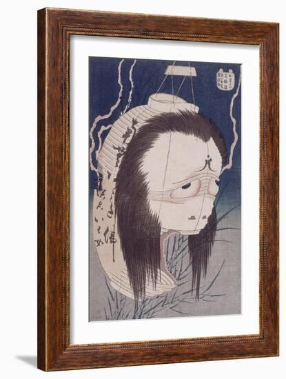 Le fantôme d'Oiwa-Katsushika Hokusai-Framed Giclee Print