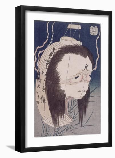 Le fantôme d'Oiwa-Katsushika Hokusai-Framed Giclee Print