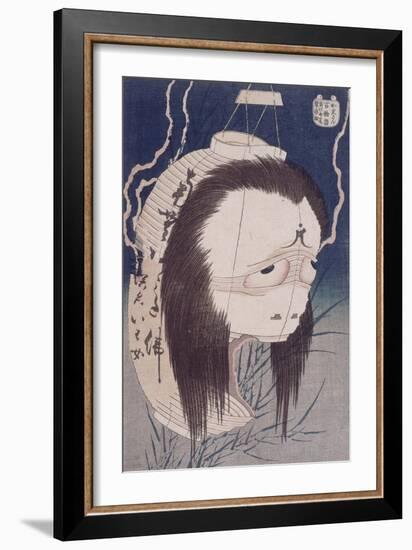 Le fantôme d'Oiwa-Katsushika Hokusai-Framed Giclee Print