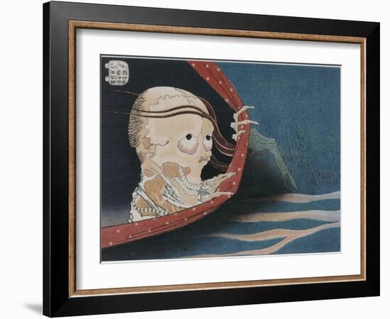 Le fantôme de Kohada Koheiji-Katsushika Hokusai-Framed Giclee Print