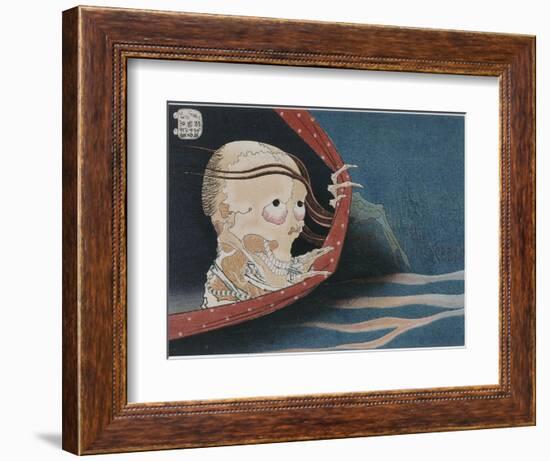 Le fantôme de Kohada Koheiji-Katsushika Hokusai-Framed Giclee Print