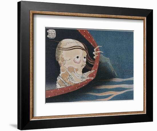 Le fantôme de Kohada Koheiji-Katsushika Hokusai-Framed Giclee Print