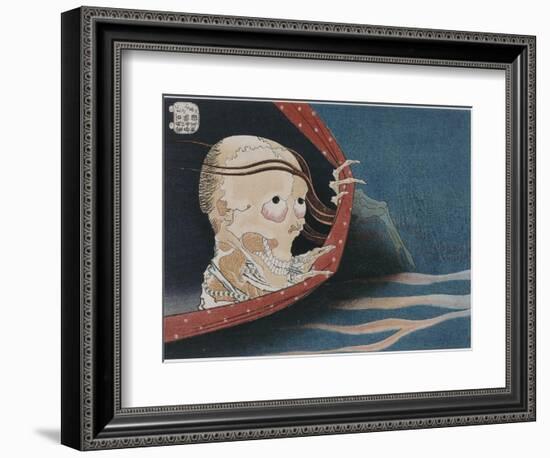 Le fantôme de Kohada Koheiji-Katsushika Hokusai-Framed Giclee Print