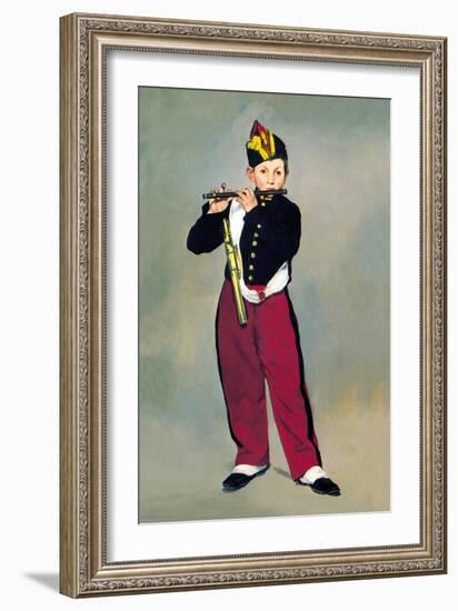 Le Fife-Edouard Manet-Framed Art Print