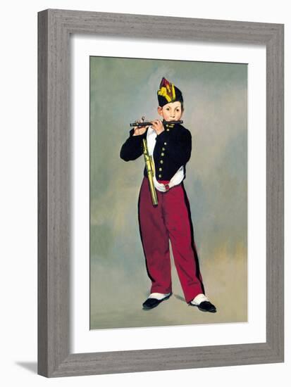 Le Fife-Edouard Manet-Framed Art Print