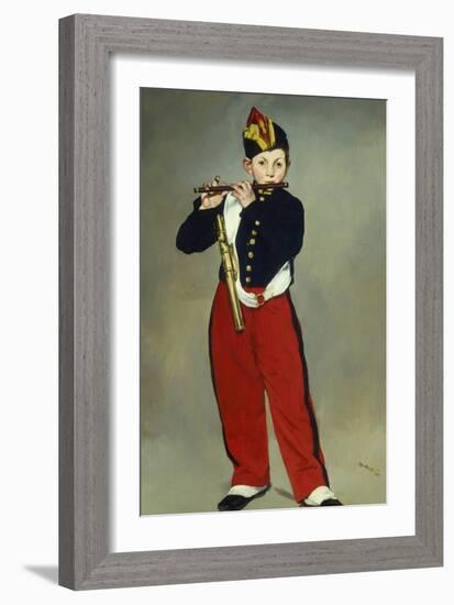 Le Fifre (The Fifer), 1866-Edouard Manet-Framed Giclee Print