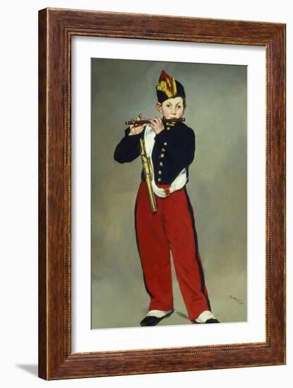 Le Fifre (The Fifer), 1866-Edouard Manet-Framed Giclee Print