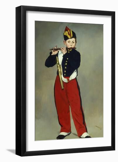 Le Fifre (The Fifer), 1866-Edouard Manet-Framed Giclee Print