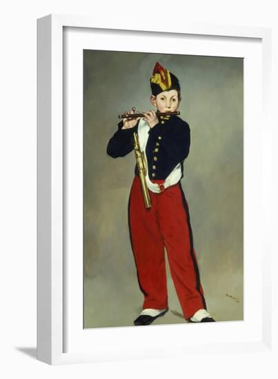 Le Fifre (The Fifer), 1866-Edouard Manet-Framed Giclee Print