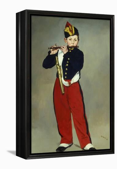 Le Fifre (The Fifer), 1866-Edouard Manet-Framed Premier Image Canvas