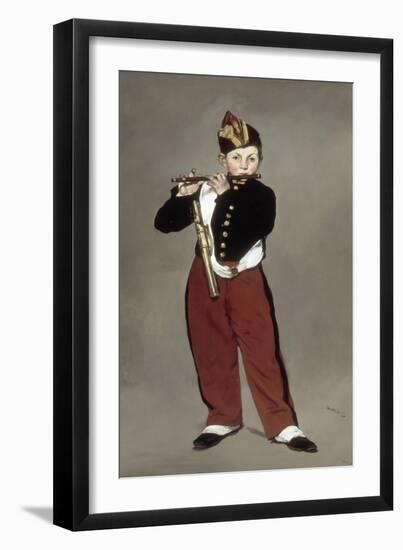 Le fifre-Edouard Manet-Framed Giclee Print