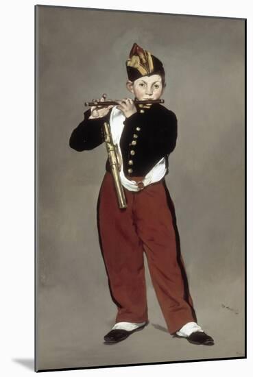 Le fifre-Edouard Manet-Mounted Giclee Print