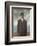 Le Fils de L'Homme (Son of Man)-Rene Magritte-Framed Art Print