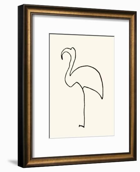 Le Flamand Rose-Pablo Picasso-Framed Serigraph