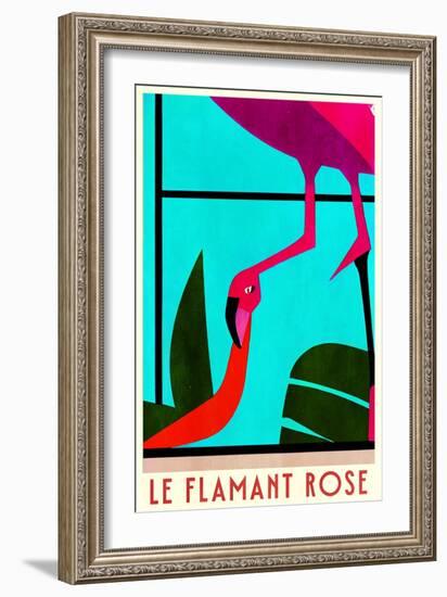 Le Flamant Rose´-Bo Anderson-Framed Giclee Print