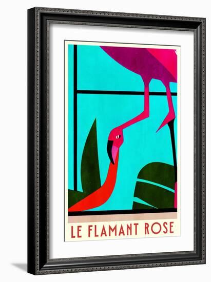 Le Flamant Rose´-Bo Anderson-Framed Giclee Print