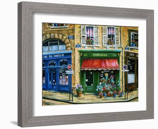 Le Fleuriste-Marilyn Dunlap-Framed Art Print