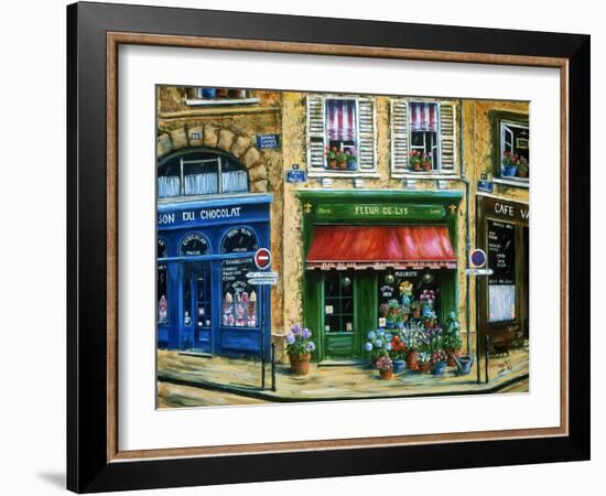 Le Fleuriste-Marilyn Dunlap-Framed Art Print