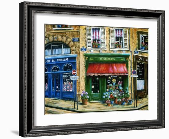 Le Fleuriste-Marilyn Dunlap-Framed Art Print