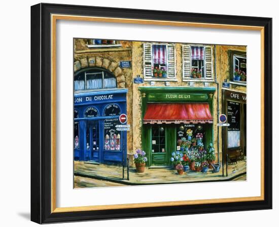 Le Fleuriste-Marilyn Dunlap-Framed Art Print