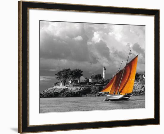 Le Forban de Bono-Jean-Marie Liot-Framed Art Print