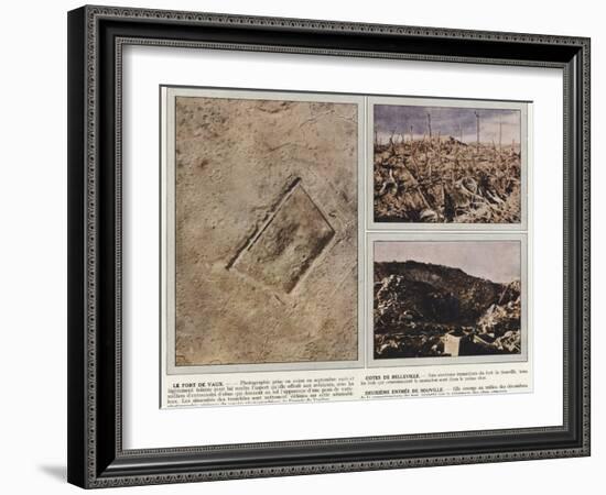 Le Fort De Vaux, Cotes De Belleville, Deuxieme Entree De Souville-Jules Gervais-Courtellemont-Framed Photographic Print