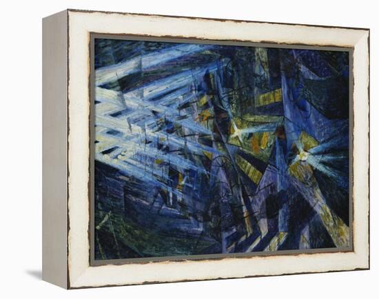 Le Forze Di Una Strada, 1911-Umberto Boccioni-Framed Premier Image Canvas